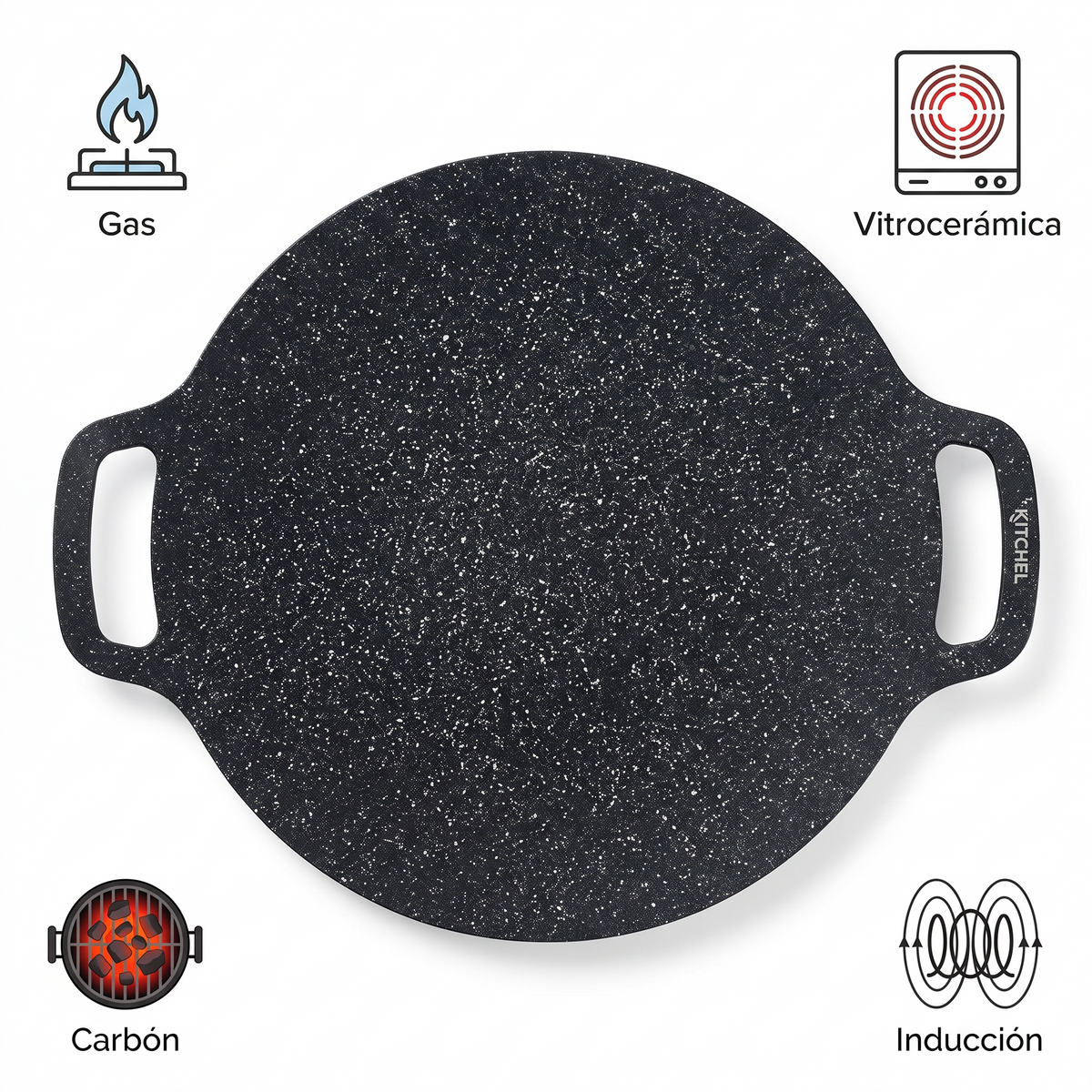 Plancha Coreana para asado al disco