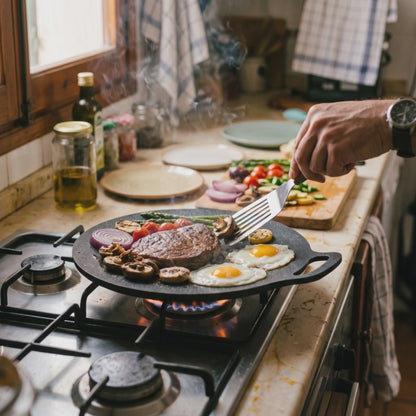 Plancha Coreana para asado al disco